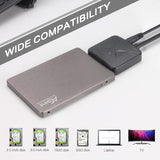 VCOM SATA to USB 3.0 Adapter for 2.5" & 3.5" HDD/SSD
