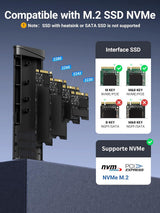 UGREEN M.2 NVMe SSD Enclosure – 10Gbps USB 3.2 Gen 2