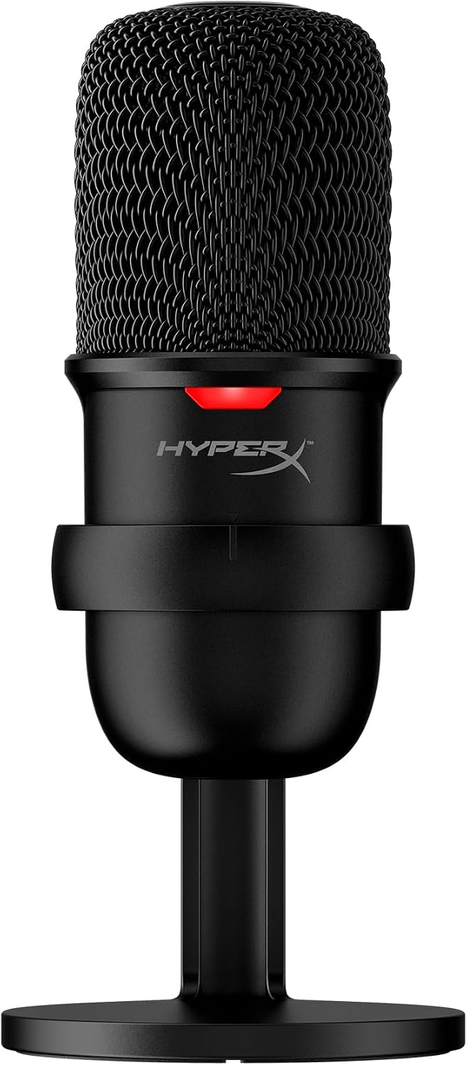 HyperX SoloCast USB condenser microphone