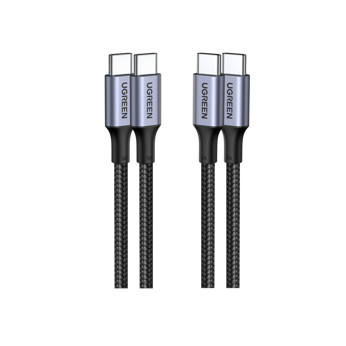 UGREEN 100W USB-C to USB-C cable 6ft 2-pack
